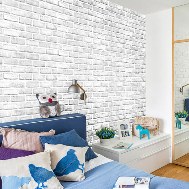  Papel tapiz adhesivo para dormitorios, papel de pared