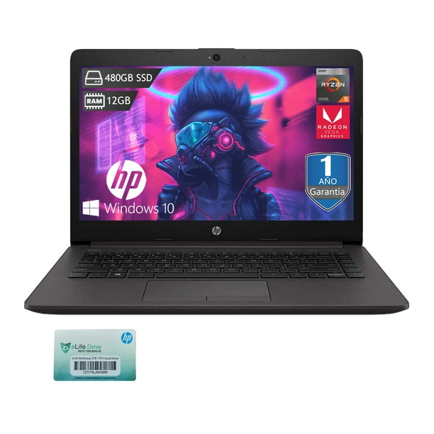 Laptop Hp 245 G7 Amd Ryzen 5 3500u 480gb 12gb Ram Walmart En Línea 2295