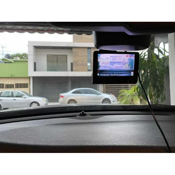 Espejo Retrovisor Vehicular Doble Camara Reversa - CiberModa