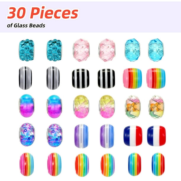 Kit para hacer pulseras con dijes para niñas, kit para hacer joyas diy para  niños Botao YONGSHENG 8390606943989