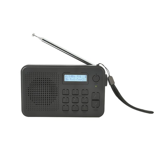 Radio portátil AM FM, la mejor recepción recargable con Radio de