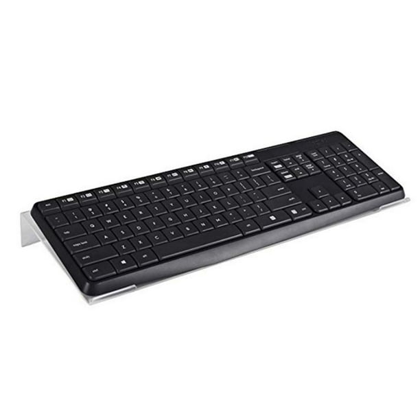 YIMAGUJRX RUNJRX - Soporte para teclado de 1 nivel, soporte de pantalla  acrílico para teclado mecánico, soporte para teclado acrílico negro,  soporte