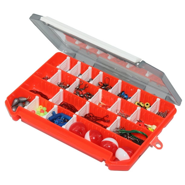 caja de pesca Grande kit para pescar aparejos con anzuelos NUEVO