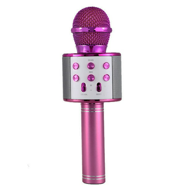 Micrófono Profesional Bluetooth Inalámbrico Micrófono Altavoz Micrófono De  Mano Karaoke Micrófono Micro Canto Micrófono Sem Fio De 14,18 €