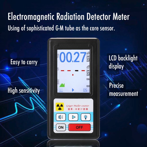 Detector de radiación nuclear contador geiger dosímetro de rayos X