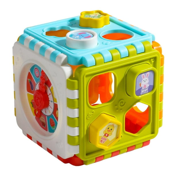 Comprar Juguete educativo, juego de clasificación de formas de juguete para  bebé con cubos de juguete, juegos educativos para niños y niñas de 1 a 3  años