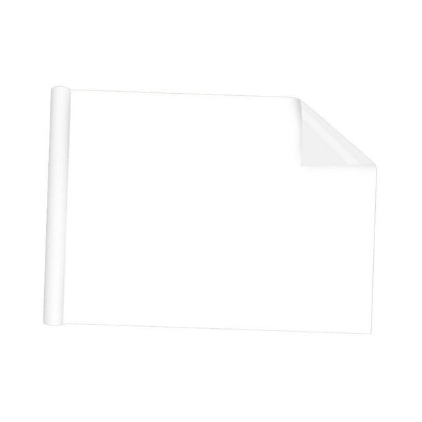Pizarra blanca adhesiva impermeable, fácil de escribir y borrar, papel de  borrado en seco, adhesivo de pared, autoadhesivo, pizarra blanca, papel