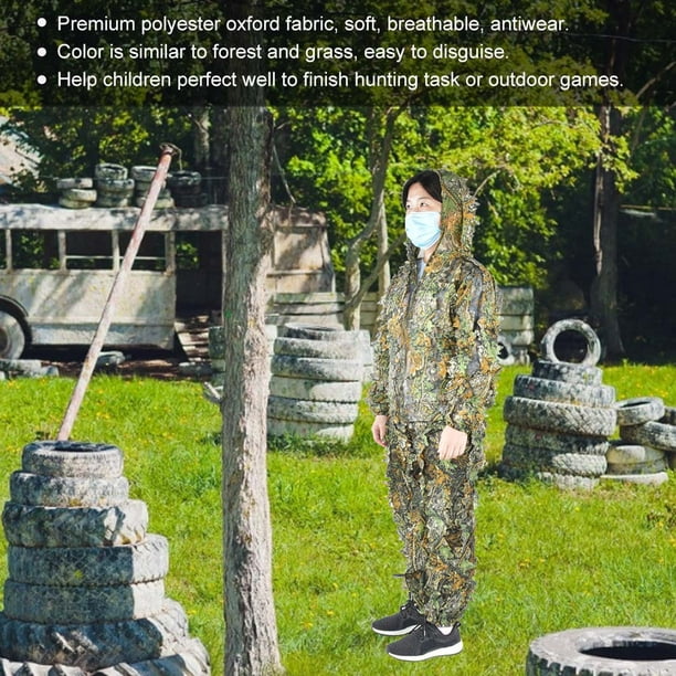 Disfraz de soldado de camuflaje para hombre