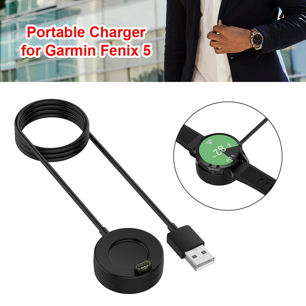 Adaptador Estación de cable de carga USB para cargador Garmin Fenix ​​5  Forerunner 55 Likrtyny Para estrenar