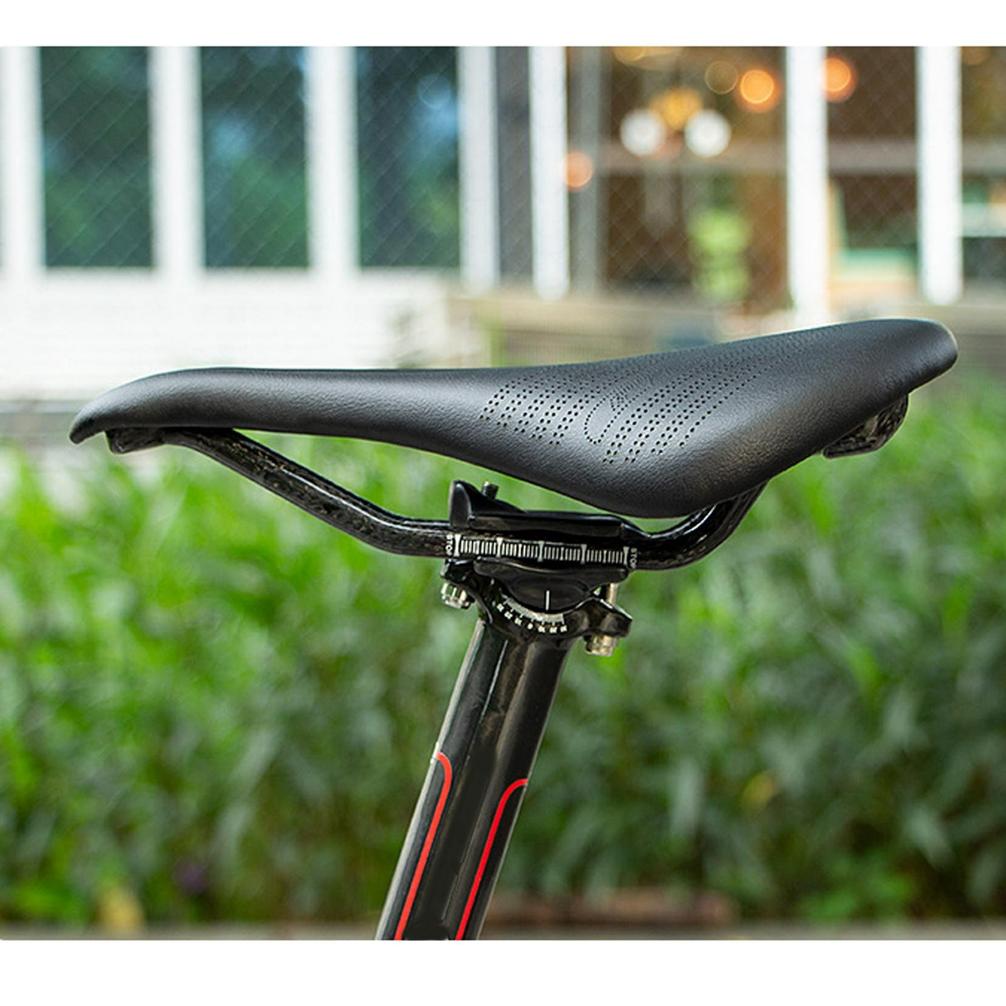 Sillín de bicicleta MTB, Sillín de fibra de carbono de bicicleta de fibra  de carbono mate piezas de repuesto cojín de bicicleta de fibra de carbono