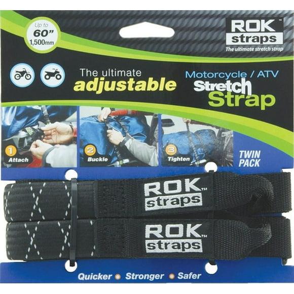 cintas de sujecion rok straps grandes seguras facil de usar multiusos franjas reflejante rok straps rok050