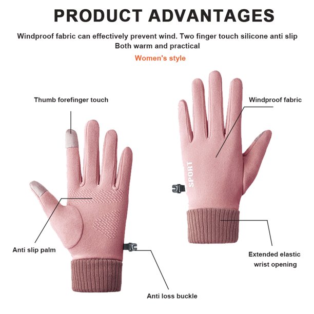 Guantes Impermeables para Mujer