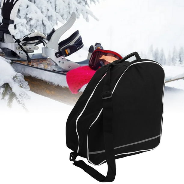 Bolsa negra para botas de esquí, bolsa para botas de esquí, funda para botas  de snowboard Oxford, bolsa de esquí diseñada para precisión