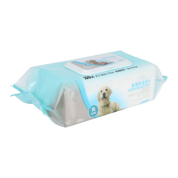 Toallitas Húmedas para Perros y Gatos Fancy Pets 40 Piezas