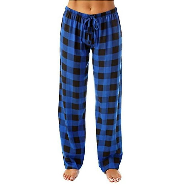 Women Plaid Pajama Pants Sleepwear Women Lounge Pants Comfy With