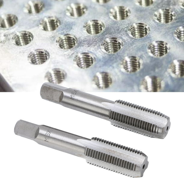 Machos de roscar de uso manual de flauta recta para roscar roscas de metal