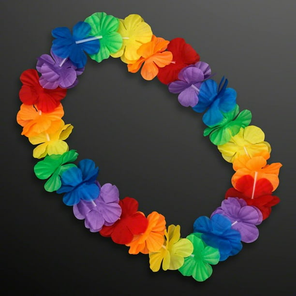 Collar Flores Multicolor, Envios 24 H.