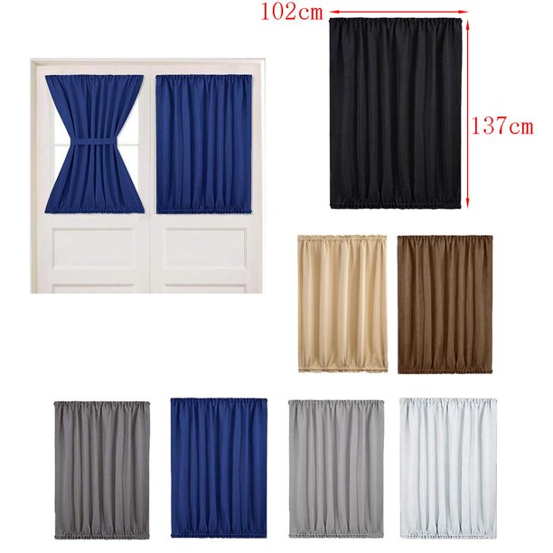 Cortina Exterior Impermeable 2x - Paneles De Tratamiento De Ventana De  Privacidad Para Porche Exterior BLESIY par de cortinas opacas