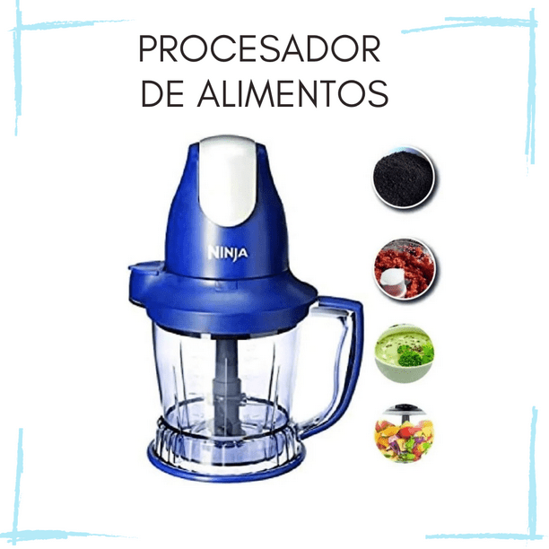 Ninja México - ¡No hay mejor procesador de alimentos que este! 🔝 🏆  Nuestro procesador de alimentos Ninja® con Auto IQ BN600 cuenta con un  motor de máxima potencia de 850 Watts