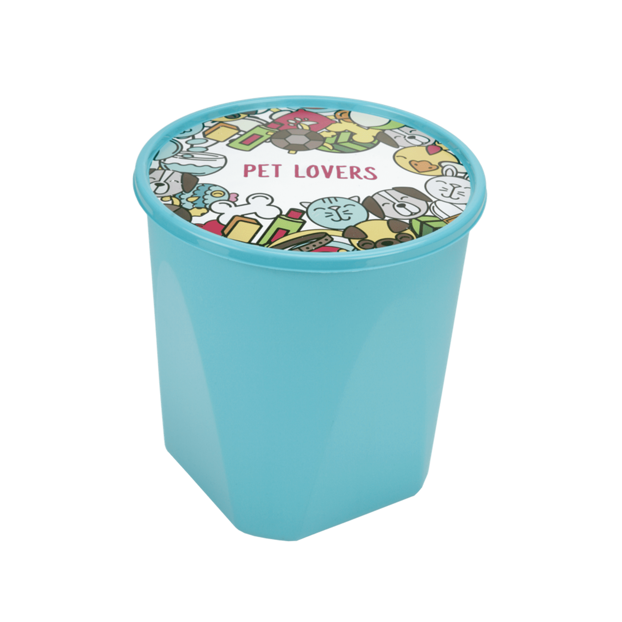 Juego de 3 Contenedores recipientes para alimento con tapa en Plástico  libre de BPA Jaguar Plásticos Articulo de Cocina