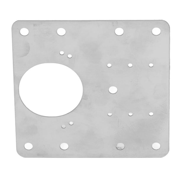 Kit de placa de reparación de bisagra de gabinete de acero inoxidable para  puerta de cocina, muebles, estantes, armario