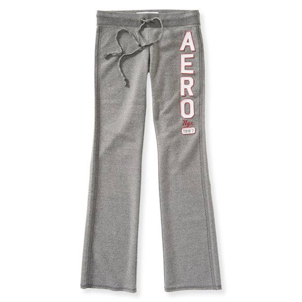 Aeropostale Womens Fit & Flare Athletic Sweatpants 