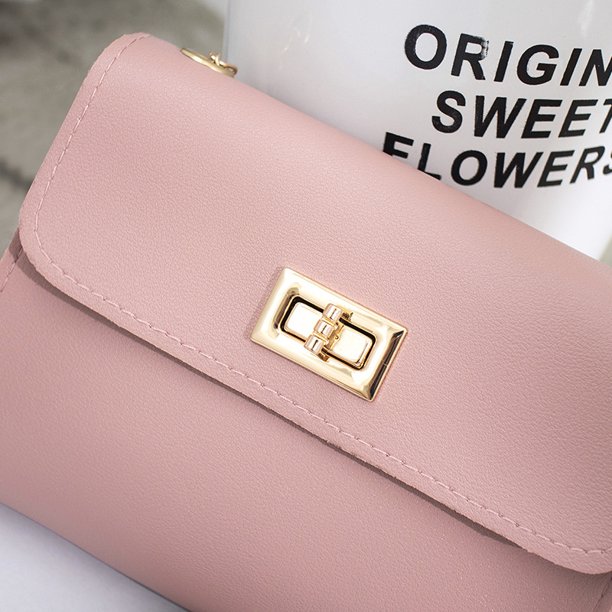 beg wanita Estilo Coreano Bolso De La Eslinga De Las Mujeres Bolsa Cadena  Barra Pequeña Cuadrada De Moda casual Teléfono Móvil crossbody bag