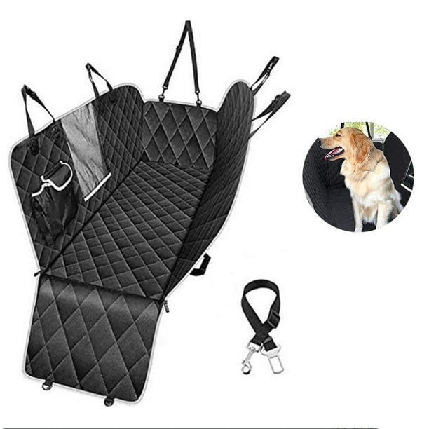 Manta especial para perros para asiento trasero de coche con reposabrazos,  manta para asiento de coche con asiento trasero/maletero Jormftte MZQ-0871