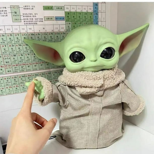 Peluche Baby Yoda The Mandalorian 28 cm. (MATTEL) - Carrusel Juguetes
