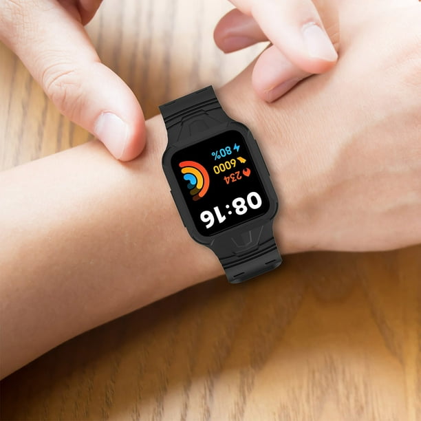 Para Xiaomi Redmi Watch 2 / Watch 2 Lite Correa de reloj integrada de  silicona de color