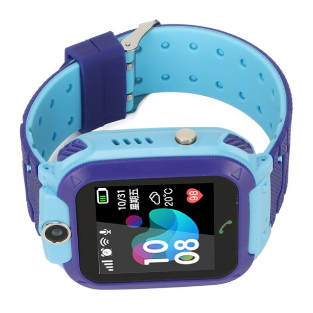 4G 67 Reloj Inteligente para WIFI Reloj Inteligente para Reloj de Teléfono  Bidireccional Linterna Calculadora Reloj Despertador Azul Soledad reloj  inteligente para niños