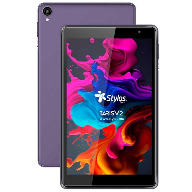 Tablet 8  Stylos  Stta81M  Ram 2Gb 32Gb  Android 11  Cam 0 3 2Mp  4000Mah  Usb C  Funda Tpu  Morado - STTA81M
