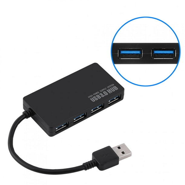 Adaptador de Enchufe múltiple USB de 4 Puertos 33W Carga rápida