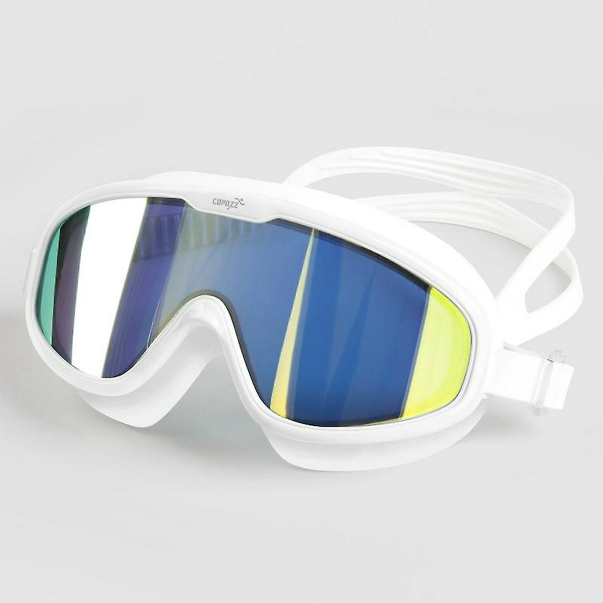 Gafas de natación para adultos, paquete de 2 gafas de natación de visión  amplia para hombres, mujeres, jóvenes y adolescentes, gafas de natación con