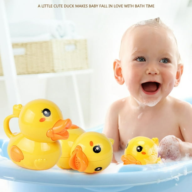 Juguete de baño para bebé, regadera de pato bonito, juguete de baño para  bebé, niño, playa, piscina, ducha