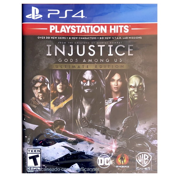 injustice gods amoung us ultimate edition playstation hits playstation para ps4