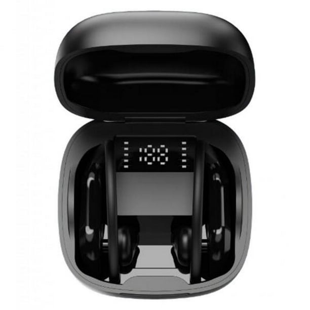 Comprar Auriculares inalámbricos Bluetooth deportivos con micrófono IPX5  ganchos para la oreja impermeables auriculares Bluetooth estéreo HiFi  auriculares de música para teléfono