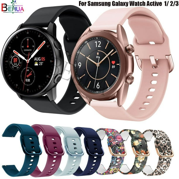 Correa de silicona para Samsung Galaxy Watch 4, Classic, 3, 46 y 42mm,  active 2