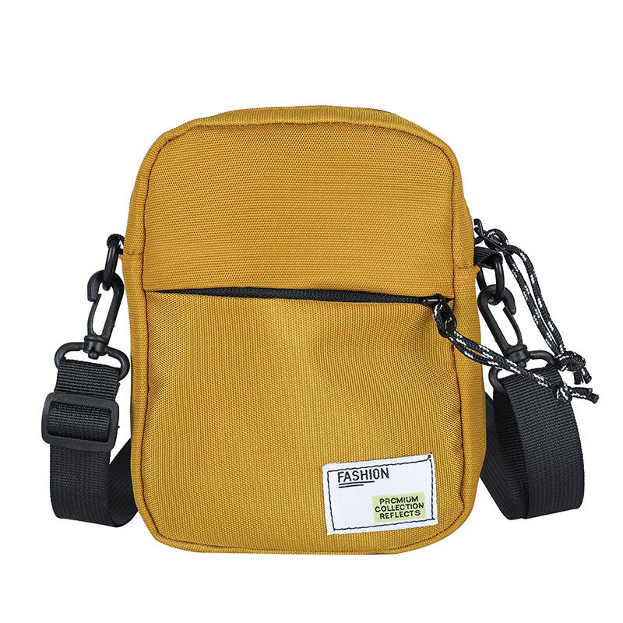 Bolso de hombro pequeño para hombre, mochila Diagonal de moda