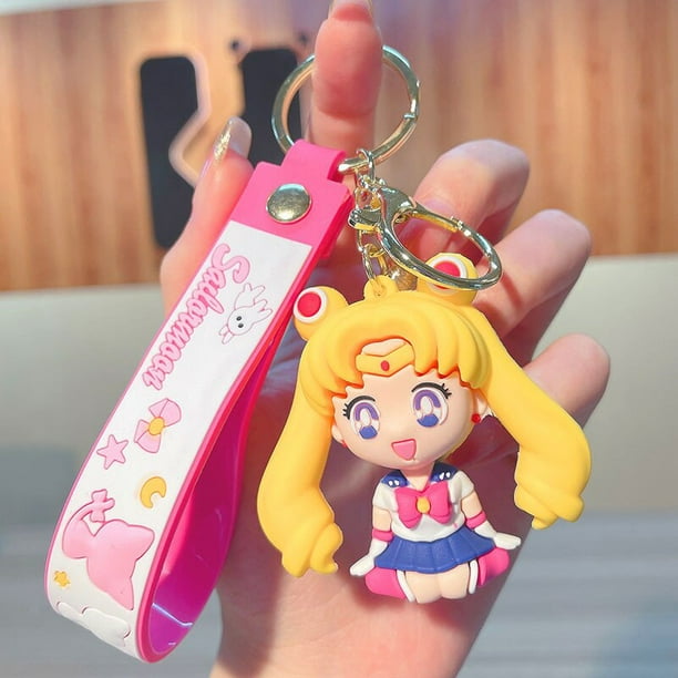 LLavero de Sailor Moon de Anime Hino Rei, llavero de Sailor Moon