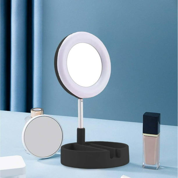 ESPEJO LED con tocador luces de lámpara Maquillaje altavoz