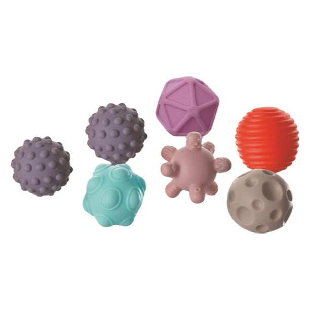 Juguetes Montessori 3 en 1 para bebés, juguetes suaves para bebés de 6 a 12  meses, bloques para bebés, anillos apilables, juguetes sensoriales para  bebés, juguetes de baño con pelota, mordedores para