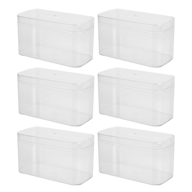 Cajas transparentes 6Set Caja transparente Soporte para dulces Cajas de  plástico para dulces Fugacal Otros