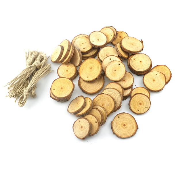 RODAJAS de madera de HAYA .para DECORACIÓN, artesanía • 3,5 x 19