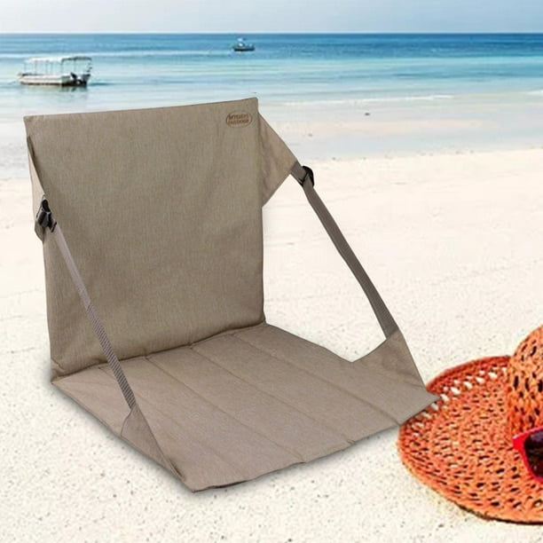  Silla plegable naranja cojín silla de playa al aire