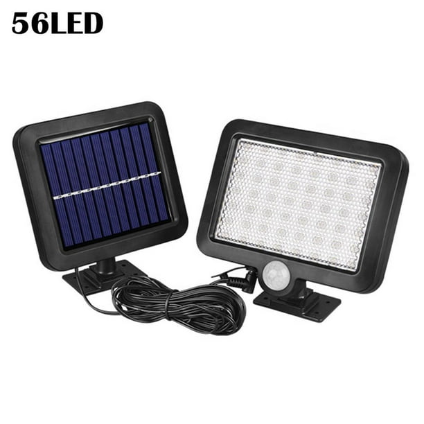 Inducción inteligente 56leds Luz solar interior y al aire libre