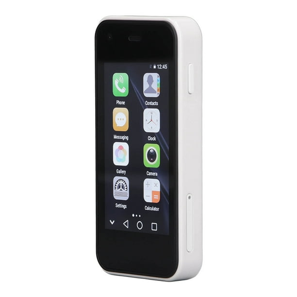  ASHATA XS13 Mini Smartphone para niños, 3G 2.5 pulgadas,  bolsillo para estudiantes, 1 GB de RAM, 8 GB ROM 5 MP Quad Core Dual SIM  teléfono celular para Android, navegación GPS