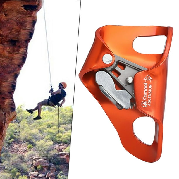 Escalada en roca Ascender Cuerda de escalada Accesorios de equipo  Abrazadera de aparejo de seguridad Naranja Sharpla Ascensor de pecho