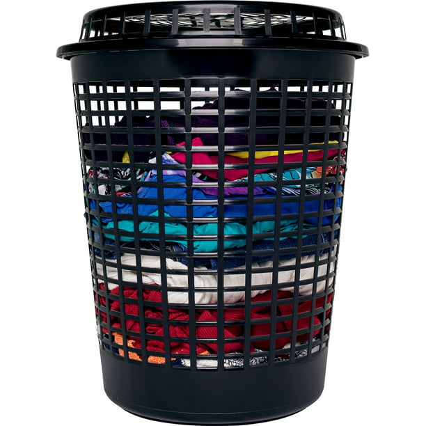 Cesto para ropa sucia con tapa de 60 Litros Jaguar Plasticos Organización de Hogar | en línea