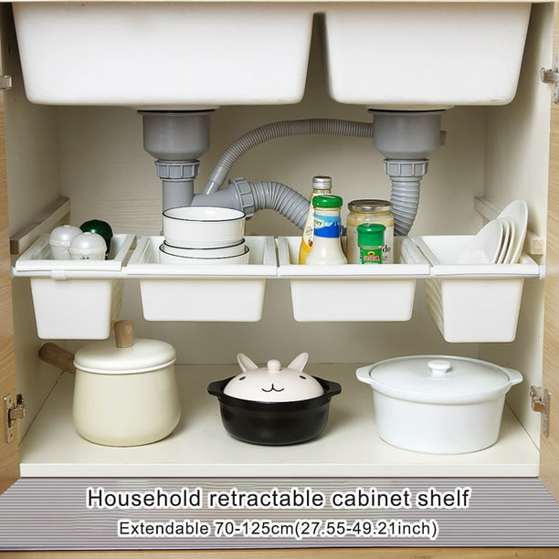 Organizador de almacenamiento de mostrador con tapa escurridor de platos  sobre el fregadero estante de fregadero para suministros de cocina estante